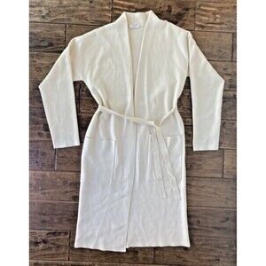 Aritzia Babaton Cream Belted Cardigan